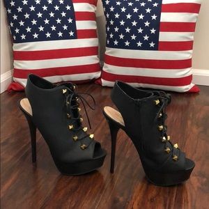 JustFab skinny heels